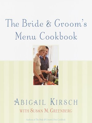cover image of The Bride & Groom's Menu Cookbook